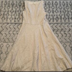 Banana Republic Chic Beige Midi Dress